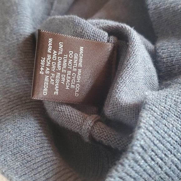 JF J. Ferrar Soft Touch Cotton V-neck Long Slv Pullover Sz. XL Sweater - Picture 12 of 14